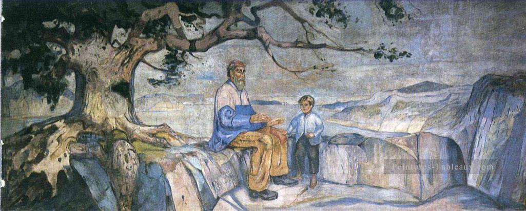 histoire 1916 Edvard Munch Expressionnisme Peintures à l'huile